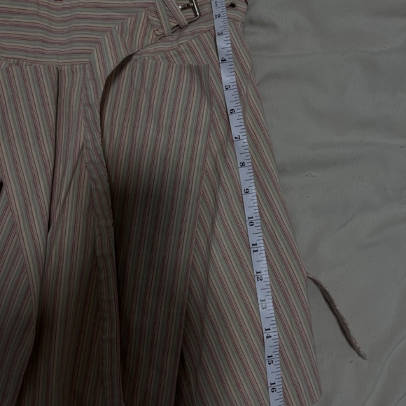 Vivienne Westwood - Candy Striped Assymetrical Pleated Skirt - Picture 9 of 11